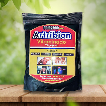 Suplemento en polvo Artribion Vitaminado 500g/ 17.63 oz