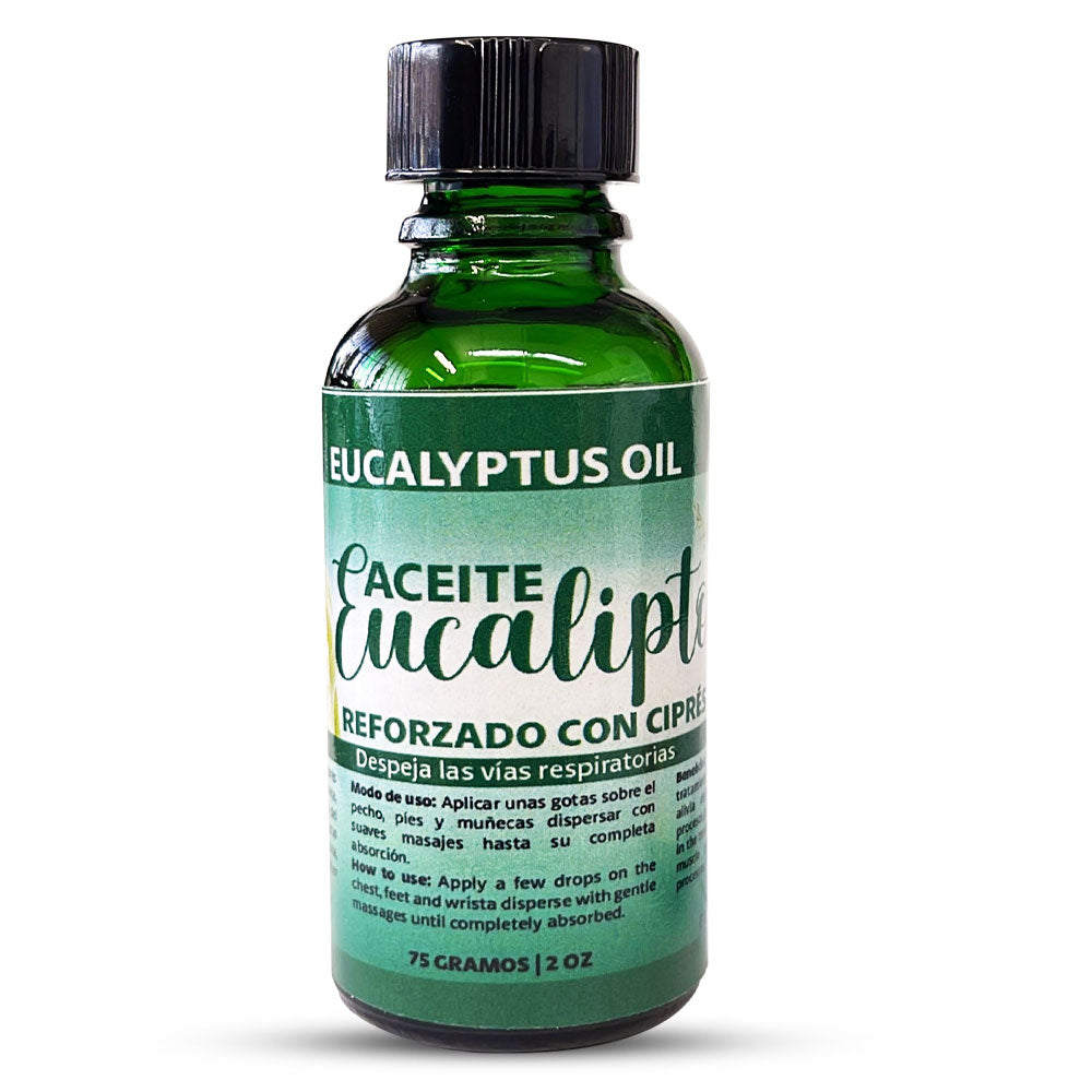 Aceite de Eucalipto y Ciprés Virgen 30 ML. Eucalyptus Oil Virgin