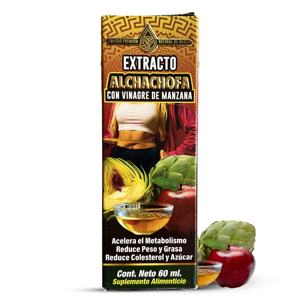 Extracto Alcachofa con Vinagre de Manzana 60 ML. Extract
