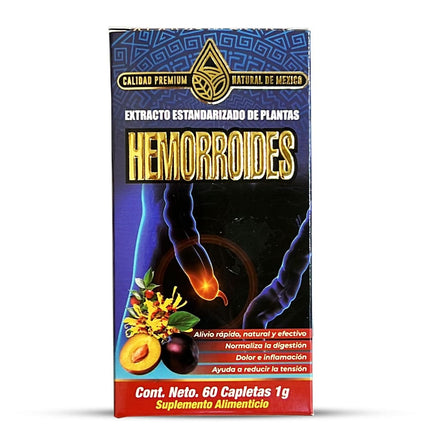 Suplemento Hemorroides Hemorrhoids Supplement 60 Caps