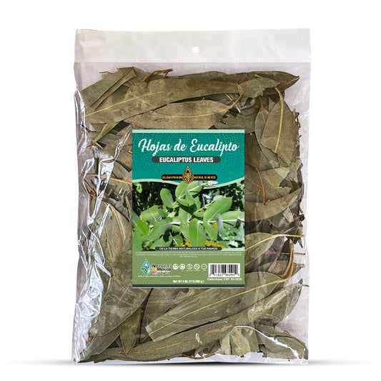Hojas de Eucalipto 4 onzas Te Tea 4 Oz. Eucalyptus Leaves Herb Herbal Natural