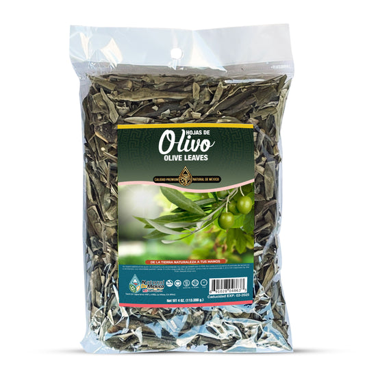 Hojas de Olivo 4 onzas Te Tea 4 Oz. Olive Leaves Herbal Tea