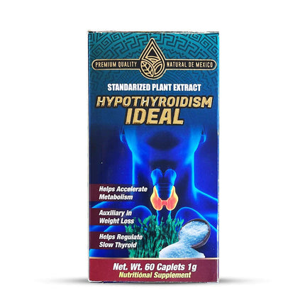 Hipo Tyro Ideal HipoTyro Suplemento Supplement 60 Caplets