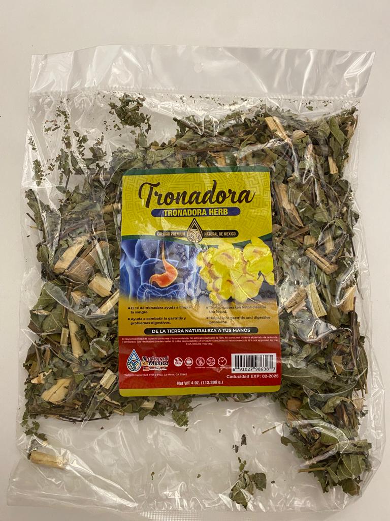 Tronadora 4 onzas Te Tea 4 Oz. Herb Herbal Natural