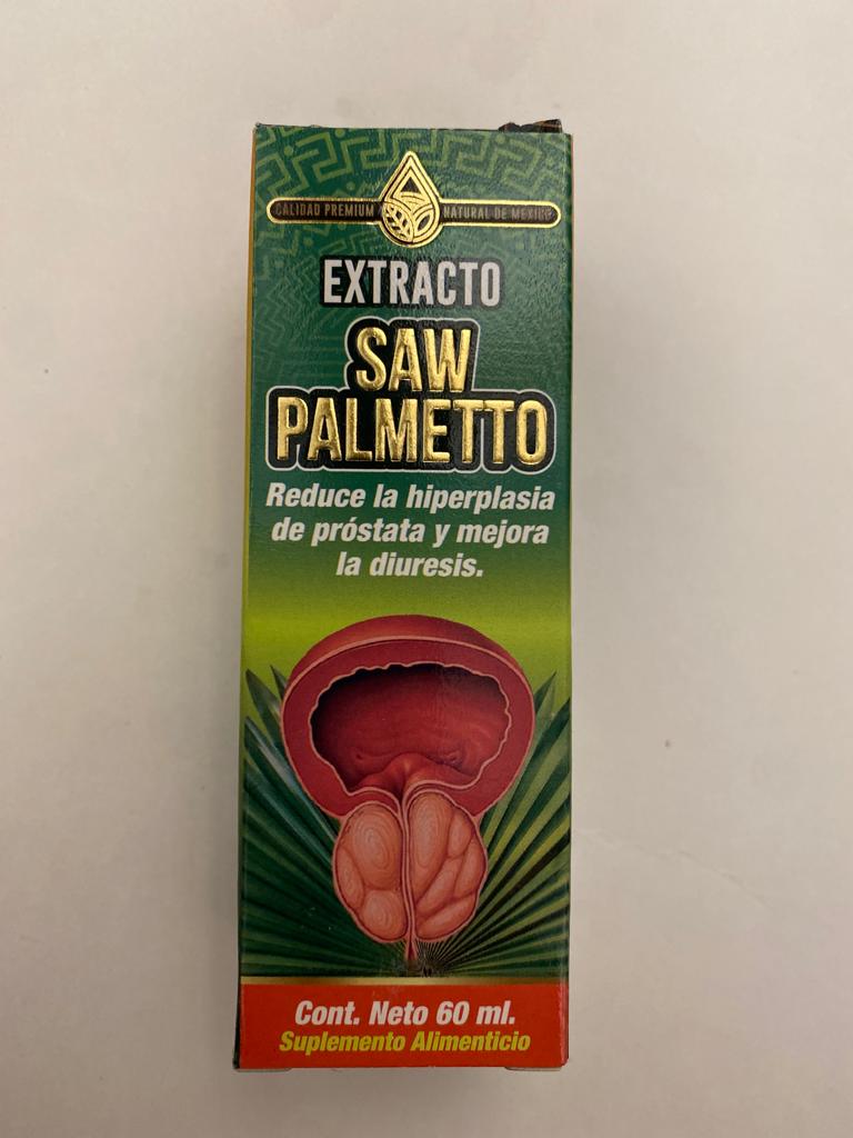 Extracto Saw Palmetto Extract 60 ML.