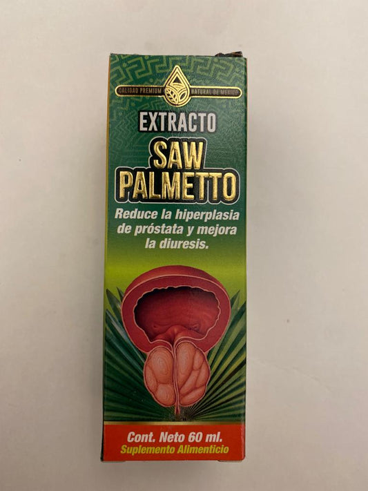 Extracto Saw Palmetto Extract 60 ML.