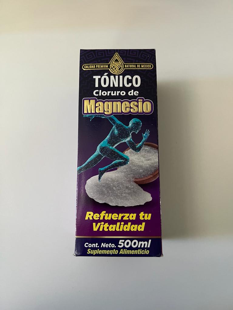 Tonico Bebible Cloruro de Magnesio Refuerza tu Vitalidad 500ml