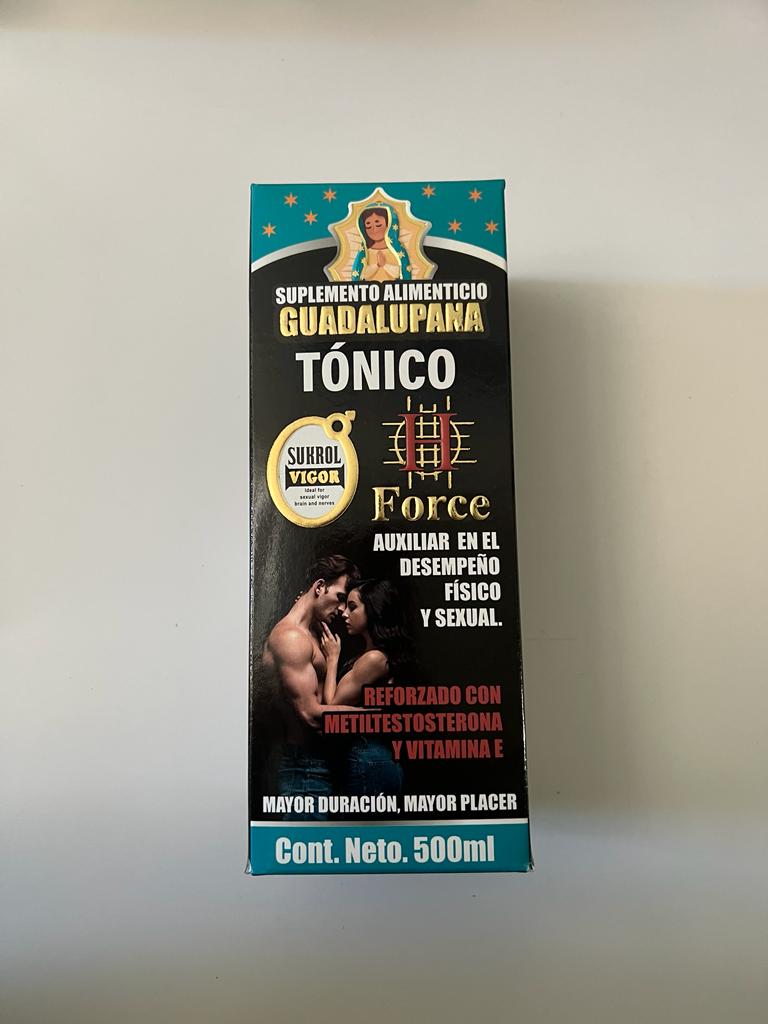 Tonico Bebible Guadalupana  H Force 500ml