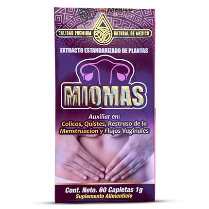 Suplemento Miomas Colicos Quistes Retraso Menstruacion 60 Caps