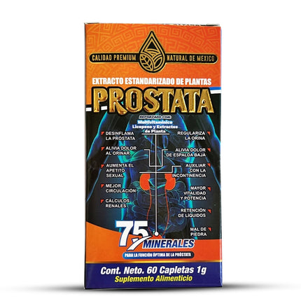 Suplemento Prostata Premium Prostate Supplement 60 Caps