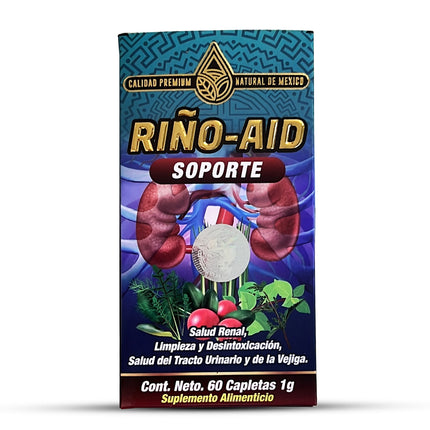 Suplemento Riño Aid Rino Aid Supplement 60 Caplets