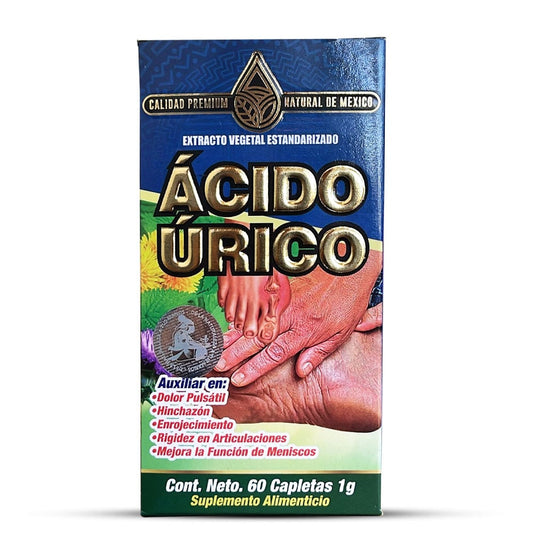 Suplemento Acido Urico Uric Acid Supplement 60 Caplets