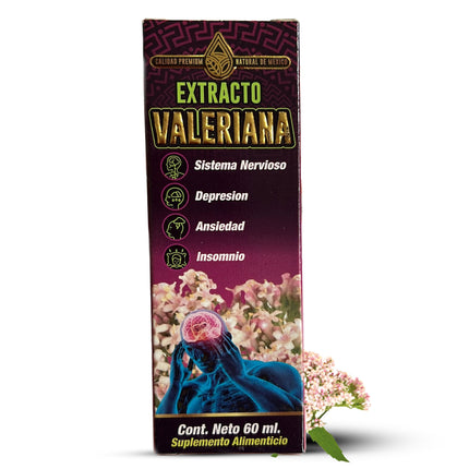 Extracto Valeriana Extract 60 ML.