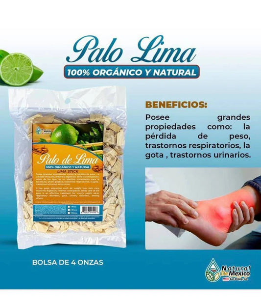 Palo Lima 4 onzas Te Tea 4 Oz. Herb Herbal Natural