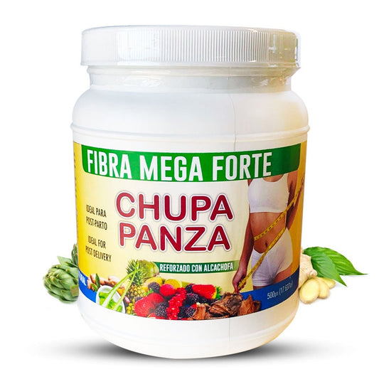 Chupa Panza Fibra Mega Forte Reforzada con Alcachofa 500gr.
