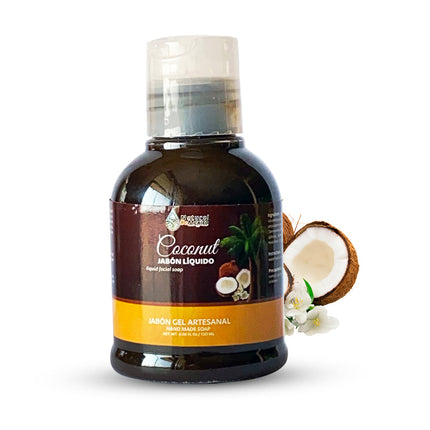 Jabón Artesanal Líquido de Coco Coconut Liquid Soap